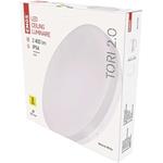 Emos ZM4322, LED prisadené svietidlo TORI, kruhové, biele, 24W neutrálna biela, IP54