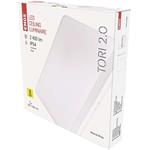 Emos ZM4324, LED prisadené svietidlo TORI, štvorcové, biele, 24W neutrálna biela, IP54