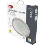 Emos ZM5111 SABI, LED prisadené svietidlo, kruhové 30W, stmievateľné so zmenou CCT