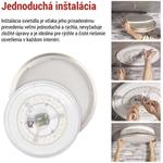 Emos ZM5111 SABI, LED prisadené svietidlo, kruhové 30W, stmievateľné so zmenou CCT