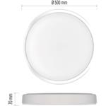 Emos ZM5169 ILVI, LED prisadené svietidlo, kruhové, 45W