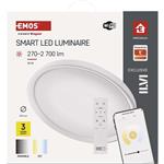 Emos ZM5192, Inteligentné LED svietidlo GoSmart, zapustené, kruhové, 45W, CCT, stmievateľné, Wi-Fi