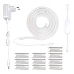 Emos ZPW313I GoSmart, flexibilný LED pásik NEON biely, 3 m, 24 W, RGB, stmievateľný, WiFi