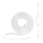 Emos ZPW313I GoSmart, flexibilný LED pásik NEON biely, 3 m, 24 W, RGB, stmievateľný, WiFi