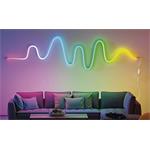 Emos ZPW313I GoSmart, flexibilný LED pásik NEON biely, 3 m, 24 W, RGB, stmievateľný, WiFi