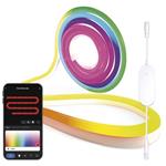 Emos ZPW313I GoSmart, flexibilný LED pásik NEON biely, 3 m, 24 W, RGB, stmievateľný, WiFi