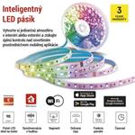 Emos ZPW518R GoSmart, LED pásik WiFi 5m, 22W, 1400lm, RGB/CCT