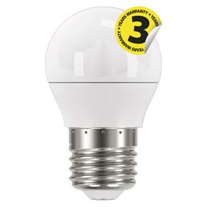 Emos ZQ1120, LED žiarovka Classic mini globe 6W E27 teplá biela