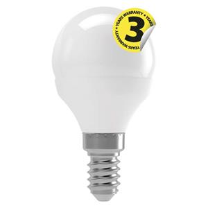 Emos ZQ1211, LED žiarovka Classic mini globe 4W E14 neutrálna biela