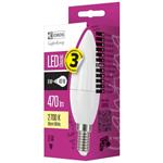 Emos ZQ3220, LED žiarovka Classic candle 5W E14 teplá biela