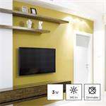 Emos ZQ8E14, LED žiarovka Classic MR16 biela, GU10, 3W (32 W), 345 lm, studená biela