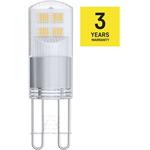 Emos ZQ9526, LED žiarovka Classic JC 1,9W G9 teplá biela