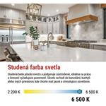 Emos ZQ9C44, LED žiarovka Classic JC, G9, 4,9 W (60 W), 806 lm, studená biela