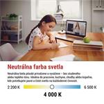 Emos ZQ9D33, LED žiarovka Classic JC, G9, 4,3 W (48 W), 600 lm, neutrálna biela