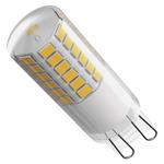 Emos ZQ9D34, LED žiarovka Classic JC, G9, 4,3 W (48 W), 600 lm, studená biela