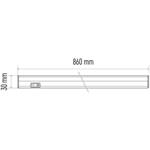 Emos ZS2130 TIGO, LED osvetlenie T5, lišta 900mm, 15W neutrálna biela