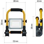Emos ZS3322, LED prenosný reflektor ILIO, 21W