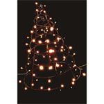 Emos ZY1434T, vianočná reťaz s časovačom 12 m 120 LED jantárová