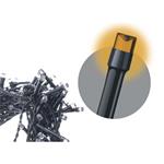 Emos ZY1434T, vianočná reťaz s časovačom 12 m 120 LED jantárová