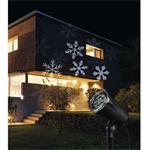 Emos ZY1936, vianočný projektor LED biele vločky
