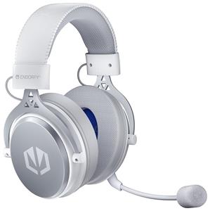 Endorfy headset VIRO Wireless Onyx White bezdrátový / dlouhá výdrž / 2,4GHz / BT / zvuk 7.1 / bílý