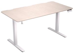 Endorfy herní stůl Atlas L electric Light Wood / 150x76cm / nosnost 80kg / el. nastavení výšky (72-120cm) / světlé dřevo