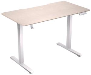 Endorfy herní stůl Atlas S electric Light Wood / 114x60cm / nosnost 50kg / el. nastavení výšky (72-118cm) / světlé dřevo