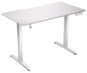 Endorfy herní stůl Atlas S electric Onyx White / 114x60cm / nosnost 50kg / el. nastavení výšky (72-118cm) / bílý