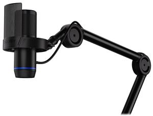 Endorfy mikrofon Solum 2 Boom Arm / rameno / kardioidní / pop filtr / shock mount / LED displej / černý