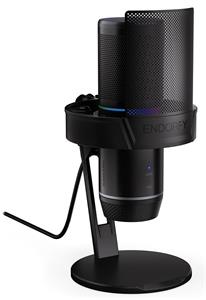 Endorfy mikrofon Solum 2 Pro / stealth RGB / kardioidní / pop filtr / shock mount / černý