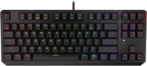 Endorfy Thock TKL Kailh BL RGB, herná klávesnica, čierna