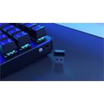 Endorfy Thock TKL Wireless Red, bezdrôtová klávesnica, čierna