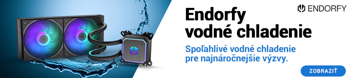 Endorfy vodné chladenie
