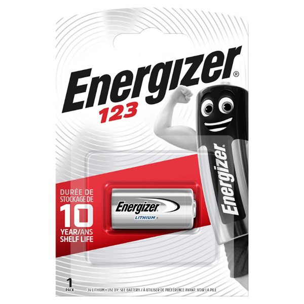 Energizer CR123A líthiová batéria, 1ks