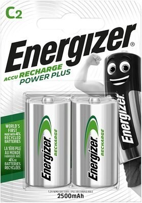 Energizer Power Plus HR14/C 2500 mAh 2ks nabíjacie batérie