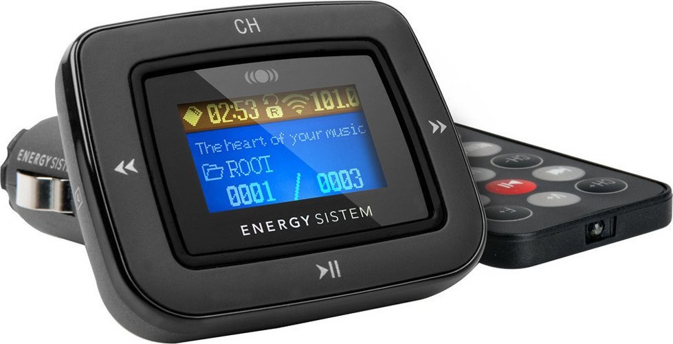 ENERGY CAR MP3 1100 DARK IRON, FM transmitter