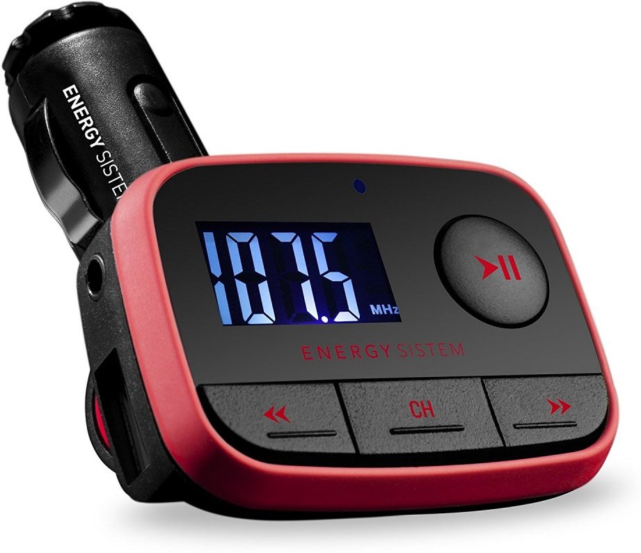 Energy Car MP3 f2 Racing Red, FM vysielač, SD/SDHC, USB, rozbalený