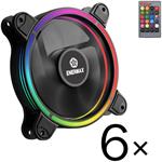 Enermax T.B. RGB LED Fan - 120mm 6x Set