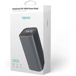 Epico Aluminium PD 100W Power Bank 20 000mAh, sivá