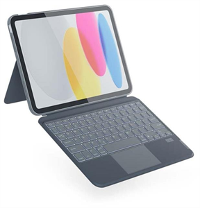 Epico Backlit Keyboard Case for Apple iPad 10,9" (2022) - slovenčina/šedá