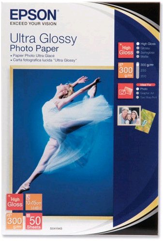 Epson 10x15, Ultra Glossy Photo, 300g, 20ks