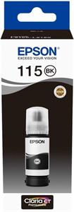 Epson 115, atrament L81xx Black ink bottle 70ml C13T07C14A