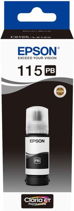 Epson 115, atrament L81xx Photo Black ink bottle 70ml
