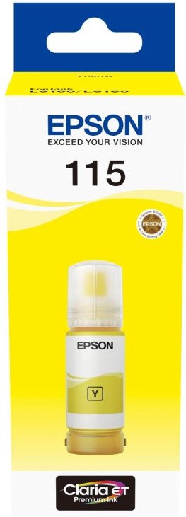 Epson 115, atrament L81xx Yellow ink bottle 70ml