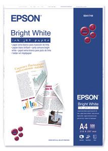 Epson A4, Bright White, 90g, 500ks