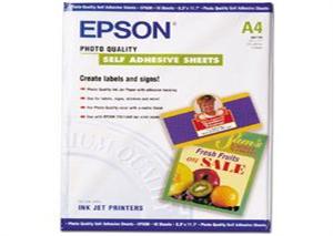 Epson A4, hoto Quality Inkjet P. samolepící (10ks)