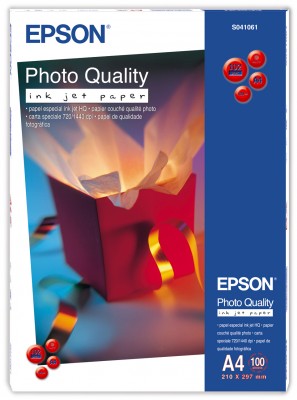 Epson A4, Photo Quality, 102g/m2, matný, 100ks