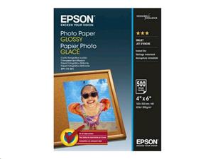 Epson A6 Fotopapier, 200g/m2, lesklý, 10x15, 500ks