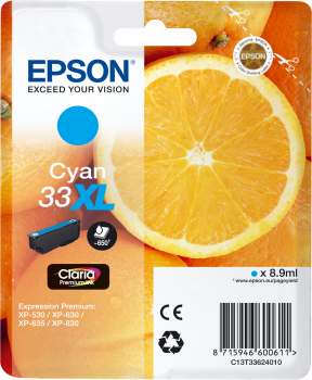 Epson atrament XP-630 cyan XL