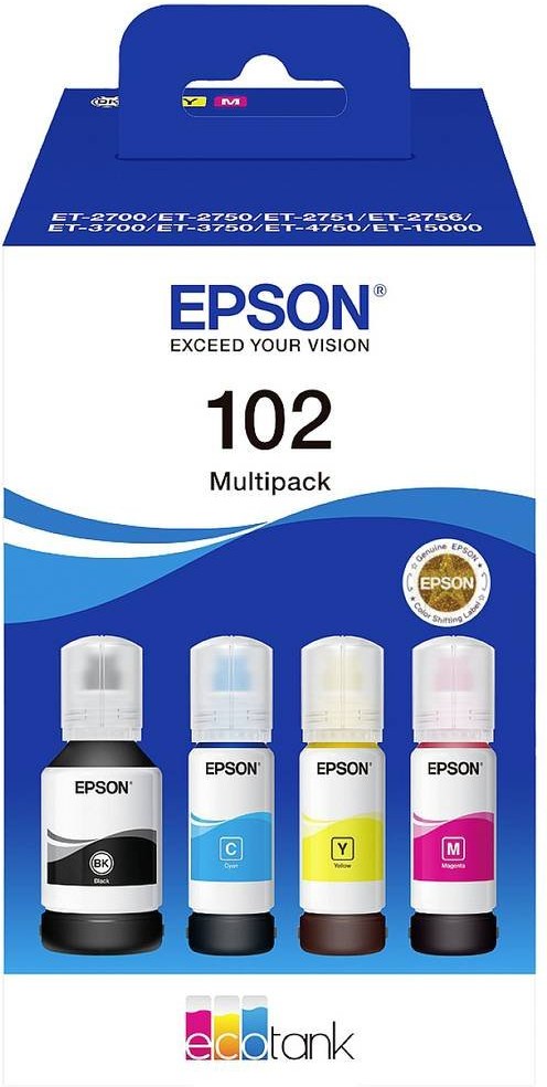 Epson C13T03R640 náhradná náplň (PrinterAccType.985815) čierna, zelenomodrá, žltá,